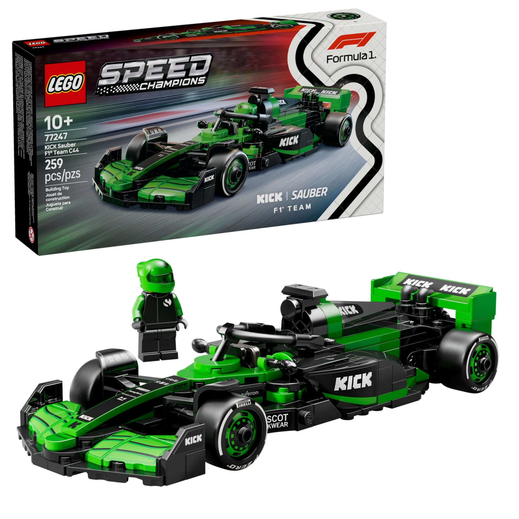Speed Champions - KICK Sauber F1® Team C44