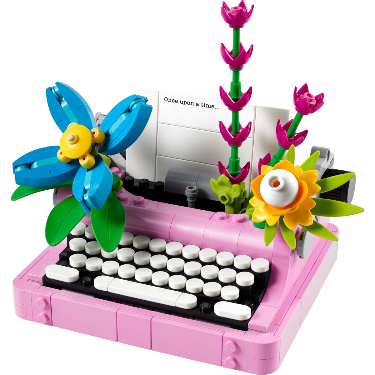 Creator 3 em 1 - Máquina de escrever com flores