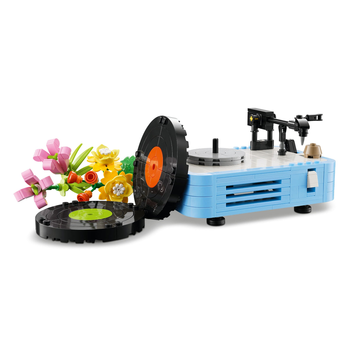 Creator 3 em 1 - Toca-discos com flores