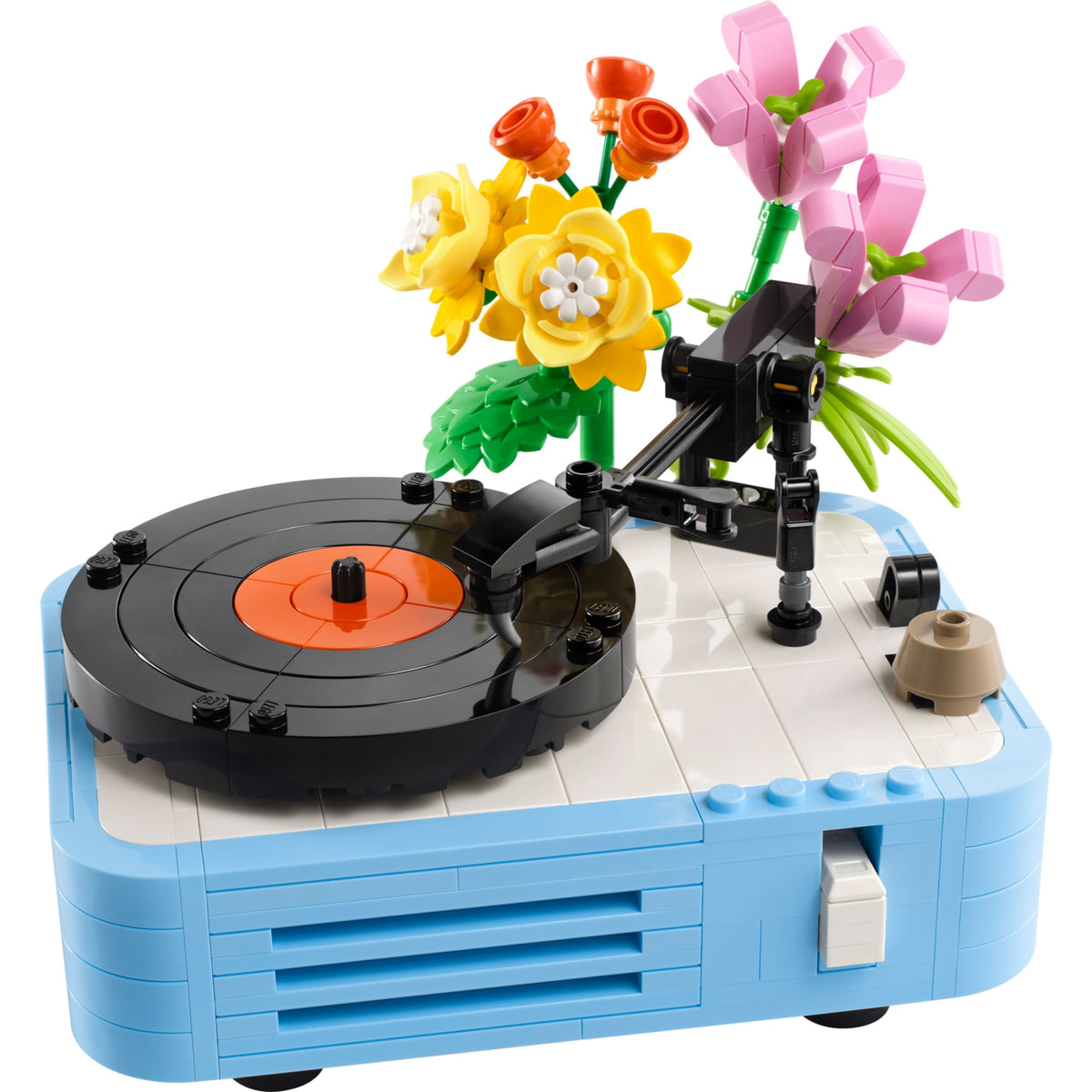 Creator 3 em 1 - Toca-discos com flores