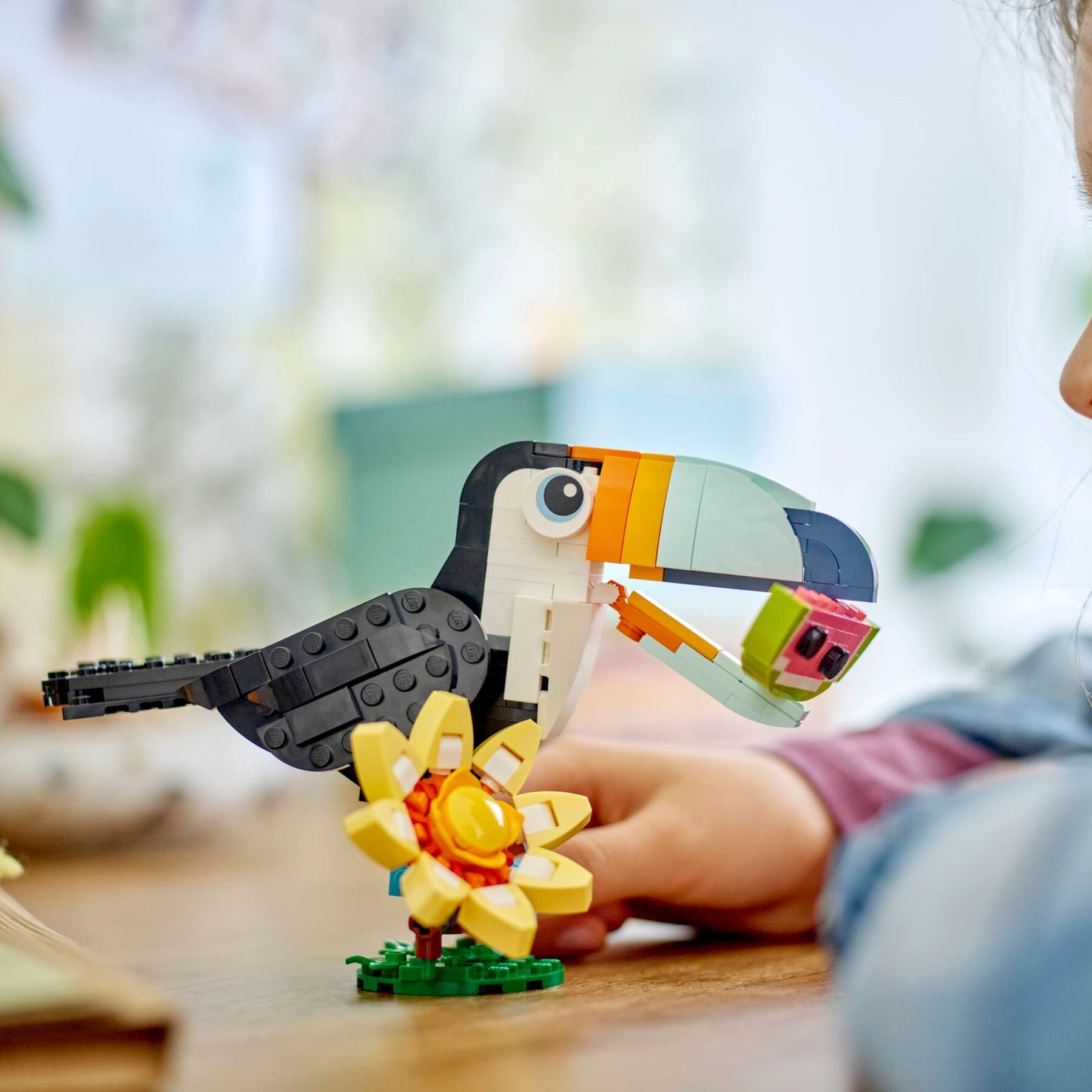 Creator 3 em 1 - Animais selvagens: Tucano tropical