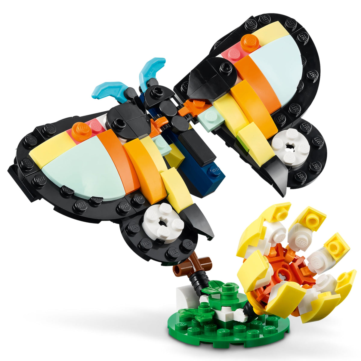 Creator 3 em 1 - Animais selvagens: Tucano tropical