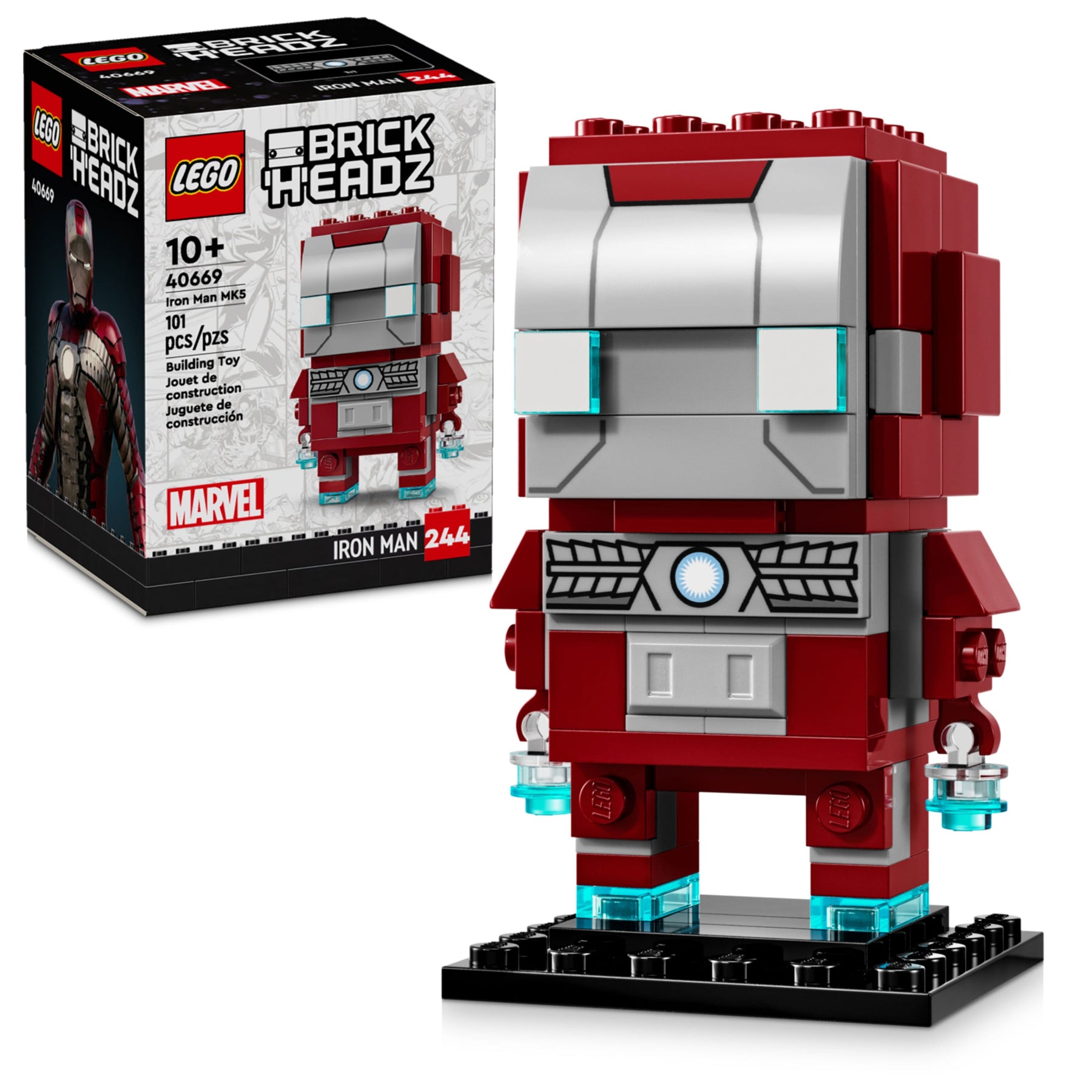 BrickHeadz - Homem de Ferro MK5