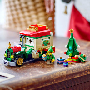 Caminhão de entrega do Papai Noel