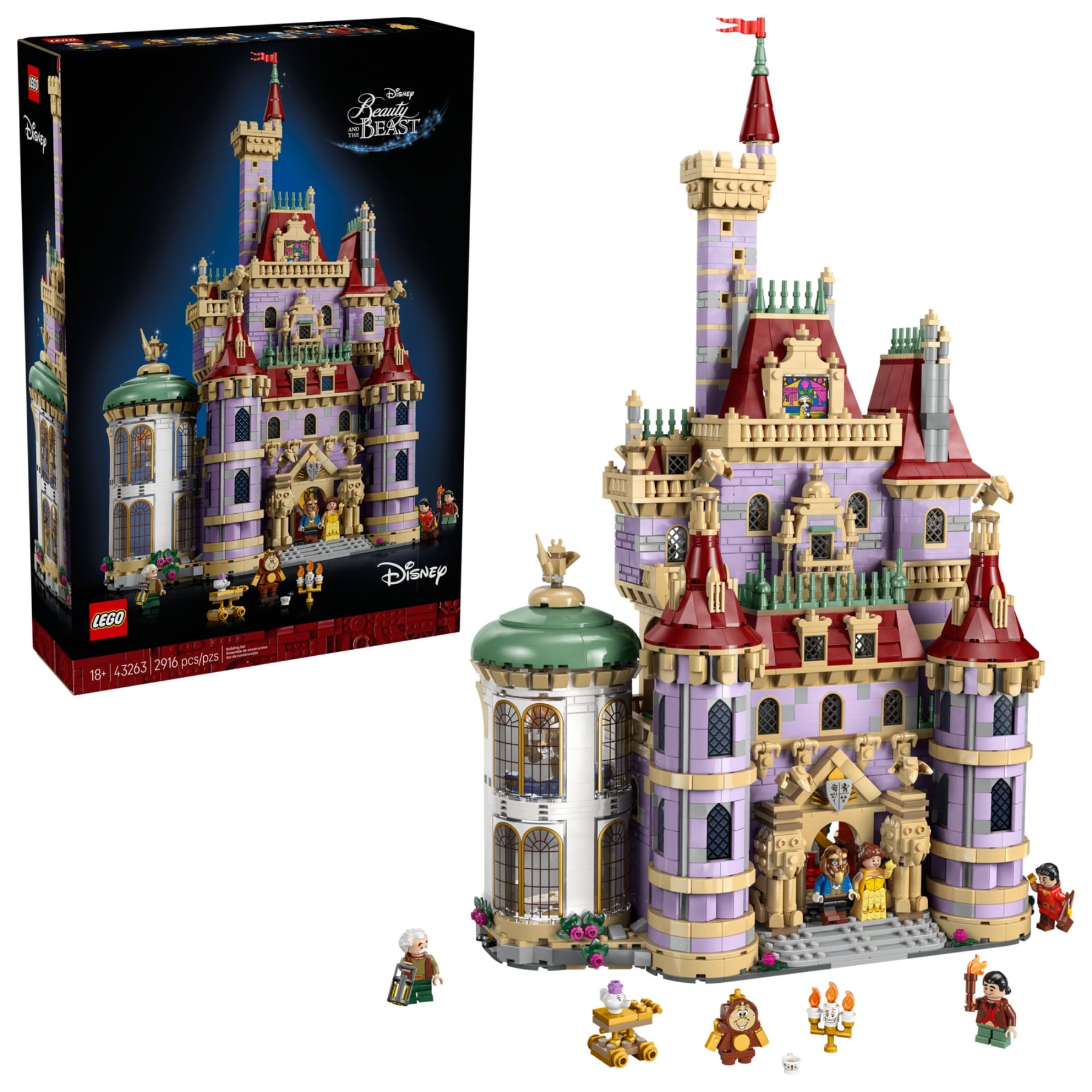 Disney - Castelo da Bela e a Fera