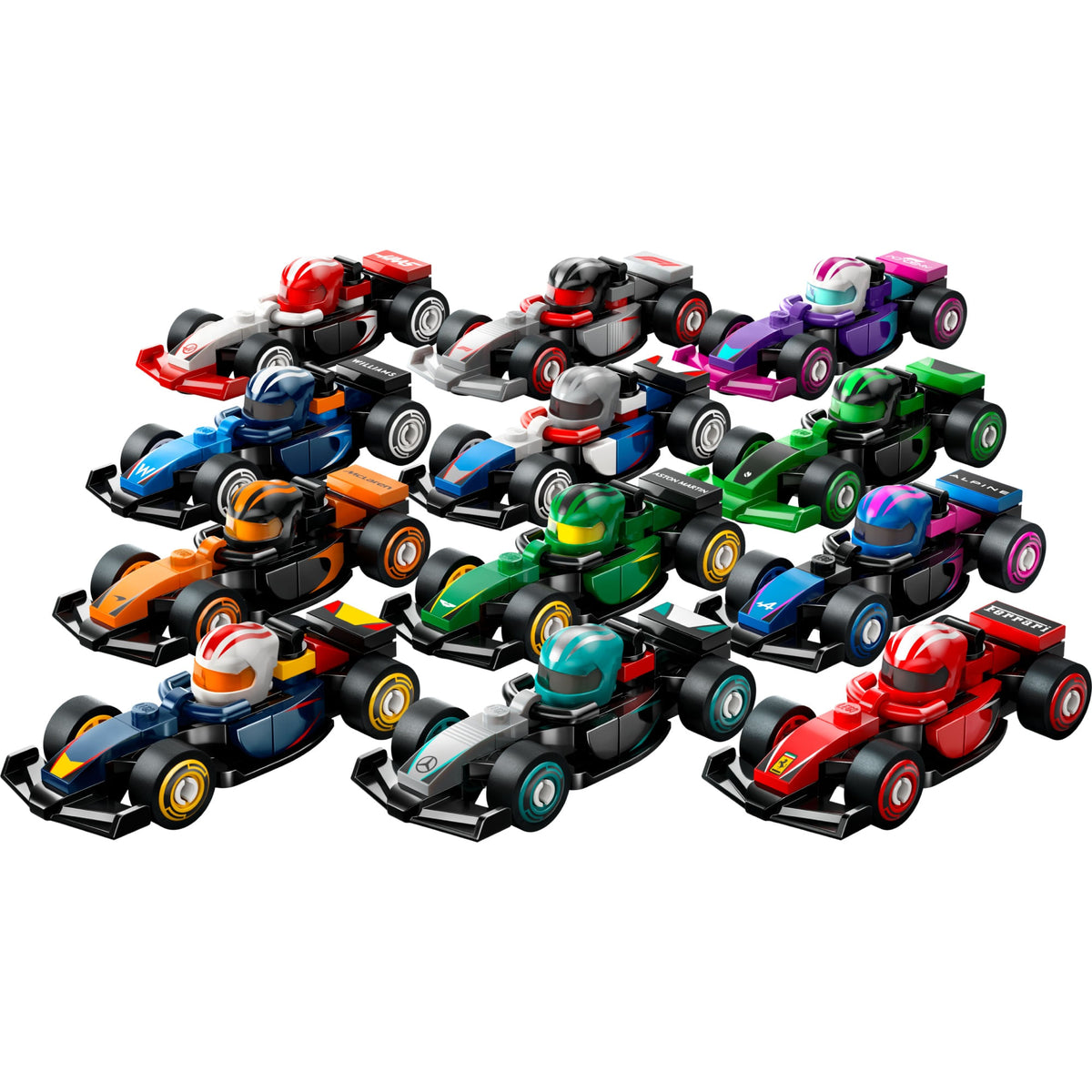 Carros de corrida colecionáveis F1®