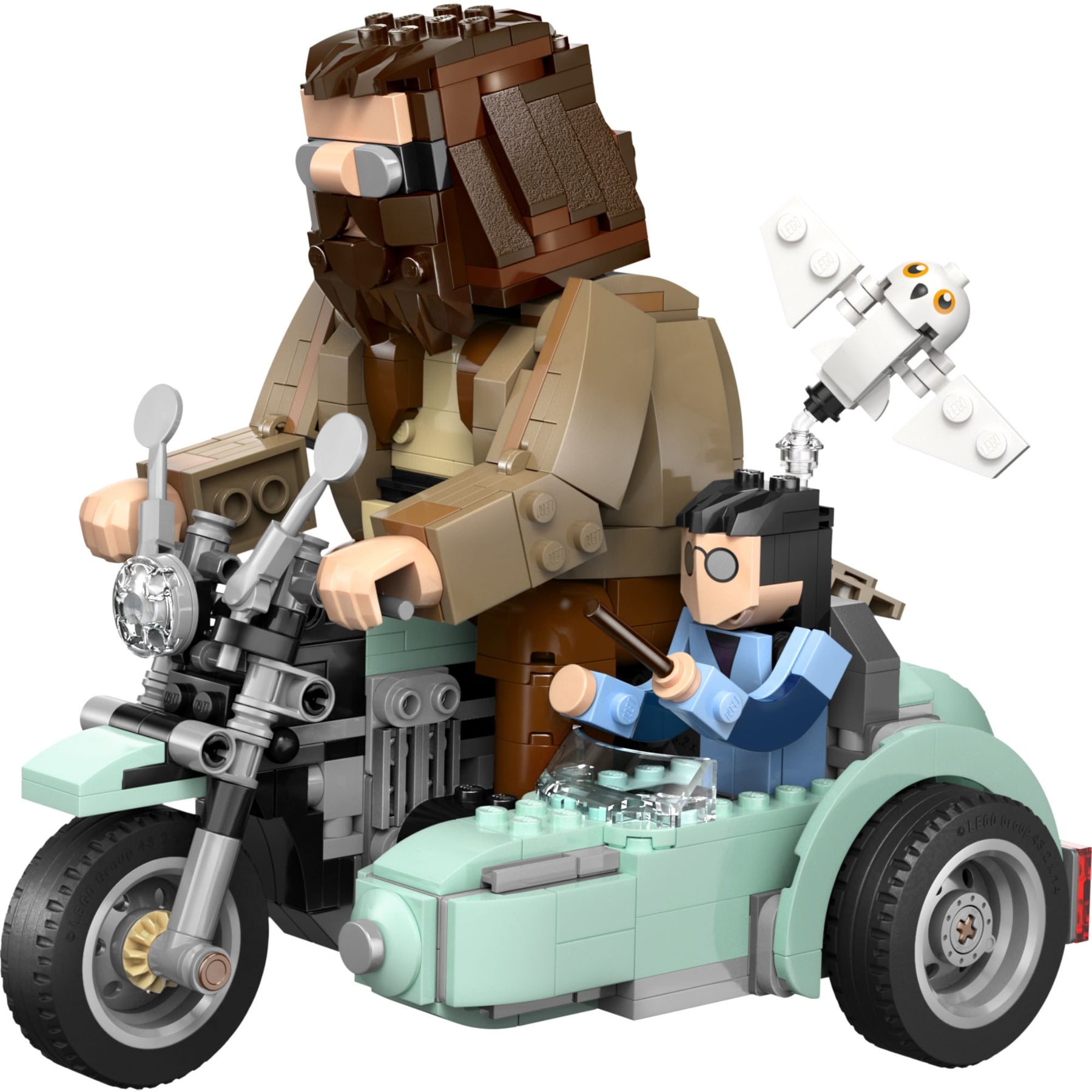 Harry Potter™ - Passeio de moto de Hagrid™ e Harr