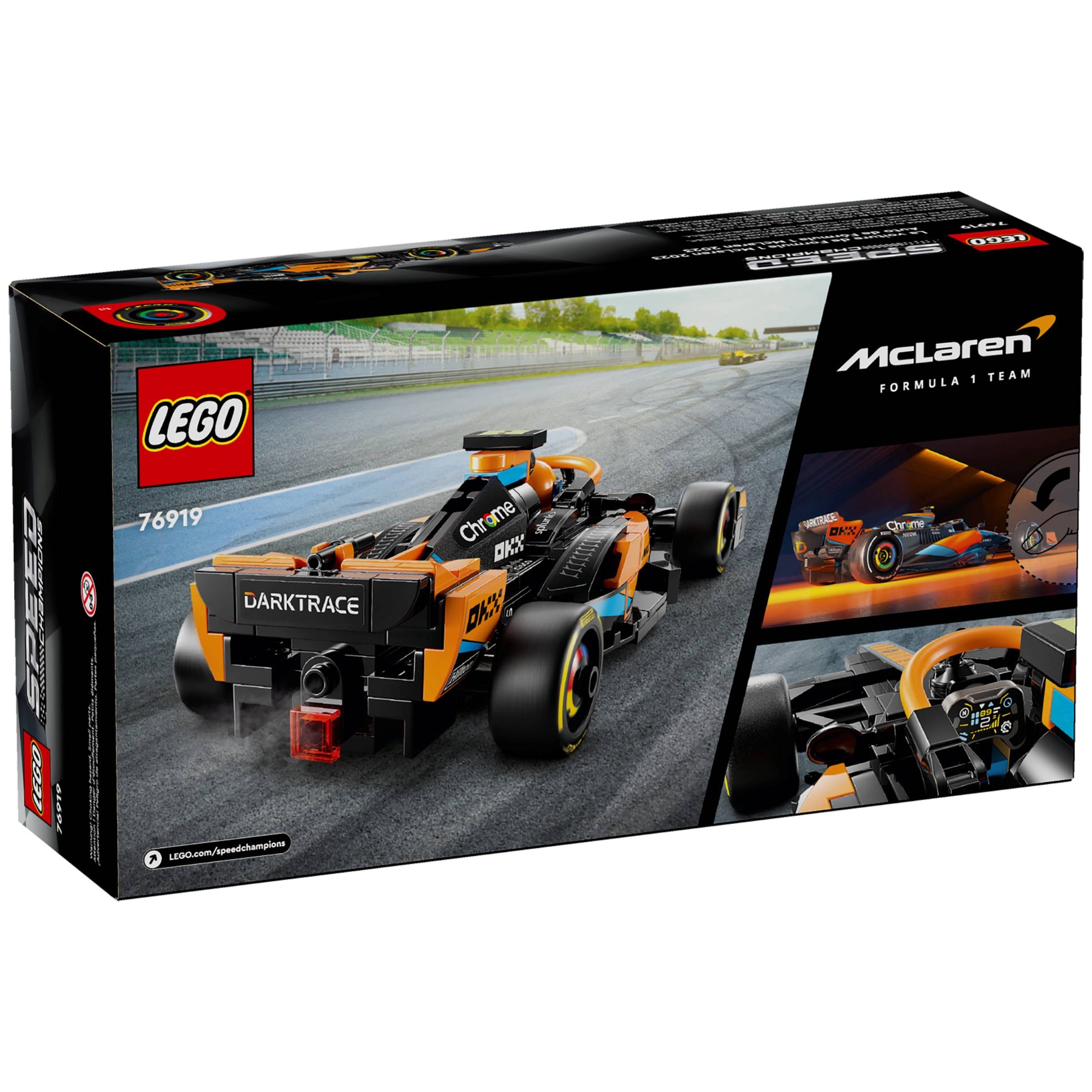 Speed Champions - Carro de corrida de Fórmula 1 da McLaren 2023